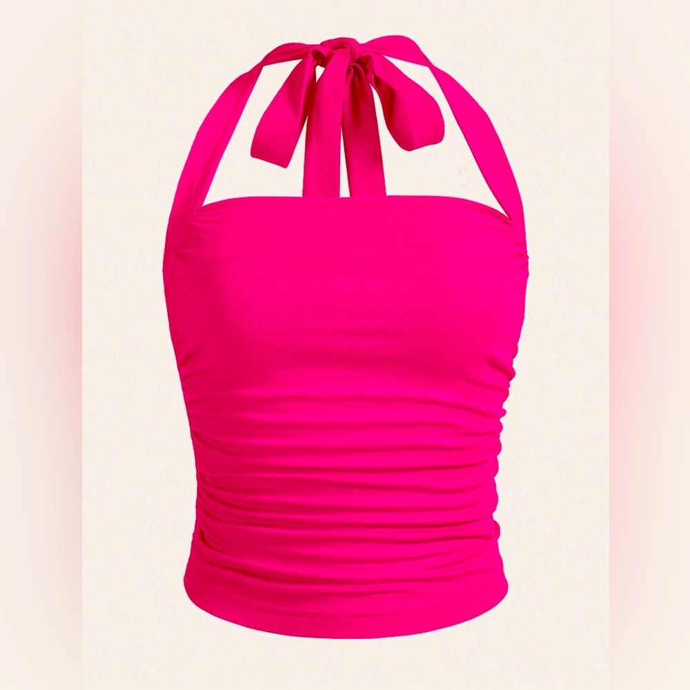 ⚠️⚠️⚠️WILL TRADE, Pink tank top, size 4, in US, NEVER WORN, brand new, ⚠️⚠️⚠️